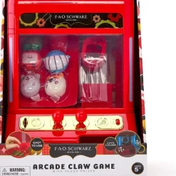 Arcade Claw Game with Plush Prizes