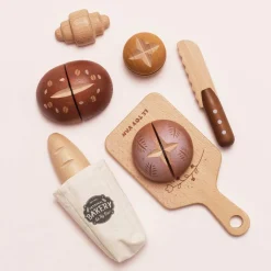 Artisan Bread and Knife Pretend Play Set