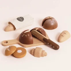 Artisan Bread and Knife Pretend Play Set