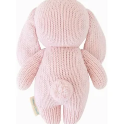 7" Baby Bunny (Lilac) Hand-Knit Doll