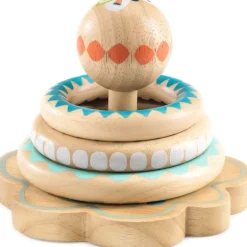 BabyHoopi Wooden Ring Stacker Toy