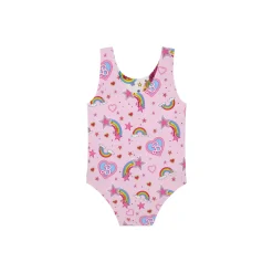 Barbie Star Power - Kids Reversible One Piece Swimsuit