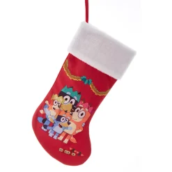 Bluey & Family Christmas Party Stocking