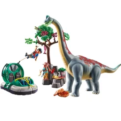 Brachiosaurus with Hovercraft Playset