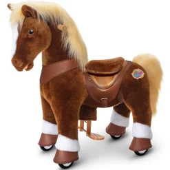Brown Horse Model Y Ride on Toy - 3-4 Years