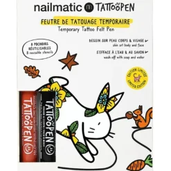 Bunny Tattoo Pen Set for Kids