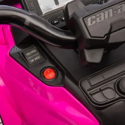 Can Am Outlander 24V 4x4 2-Seater Ride on Car - Pink