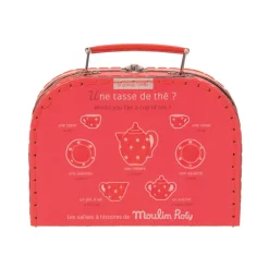 Cermaic Tea Party Set with Suitcase - The Big Family