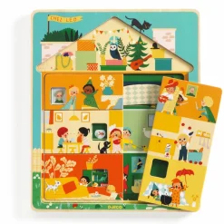 Chez Leo Wooden Puzzle