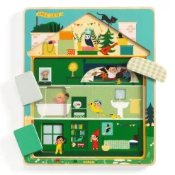 Chez Leo Wooden Puzzle