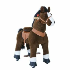 Chocolate Brown Model U Ride-On Horse - 4-7 Years
