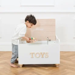 Classic Wooden Toy Chest