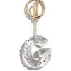 Confetti Initial Bag Charm - G