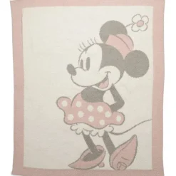 CozyChic Vintage Disney Minnie Mouse Baby Blanket