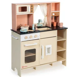 Cream Play Kitchen