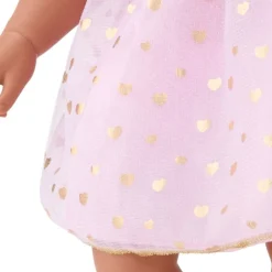 Cuddle Baby Doll 14-Inches - Dark Brown Hair