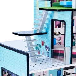 Dreamland Barcelona Dollhouse - Turquoise/Black