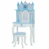 Dreamland Castle Play Vanity Set - White/Ice Blue