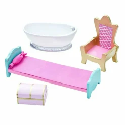 Dreamland Castle Play Vanity Set - White / Pink