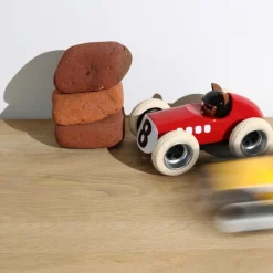 Egg Roadster Hardy Car Toy - Red