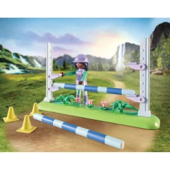 Equestrian Jumping Arena with Zoe and Blaze Playset