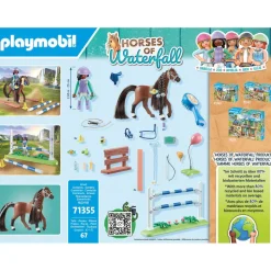 Equestrian Jumping Arena with Zoe and Blaze Playset