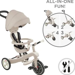 Explorer Trike Eco 4-in-1 - Coconut
