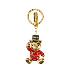 FAO Chrome Bear Keychain - Gold