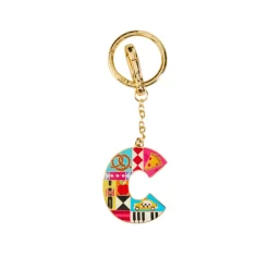 FAO Initial Keychain - C
