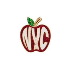 FAO NYC Apple Pin