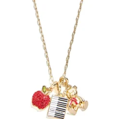 FAO Schwarz Red Pouch with Jewelry Set