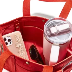 FAO x BaubleBar Small Tote Bag - Red