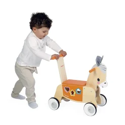 Farm Ride-On Donkey with Shape Sorter
