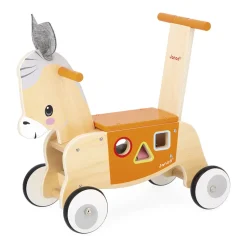 Farm Ride-On Donkey with Shape Sorter