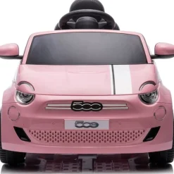 Fiat 500 12V Ride On Car - Pink