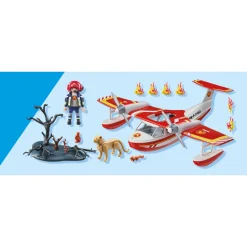 Firefighting Seaplane Playset