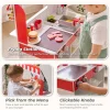Flip & Fry Wooden Burger Shop with 29 Pcs Accessories