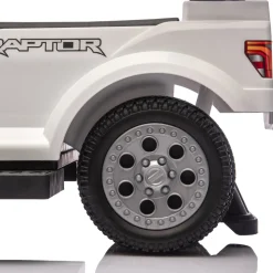 Ford Raptor 3-in-1 Push Ride On Toy Car - White
