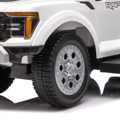Ford Raptor 3-in-1 Push Ride On Toy Car - White