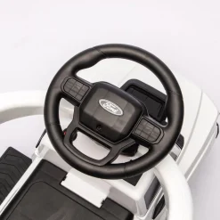 Ford Raptor 3-in-1 Push Ride On Toy Car - White