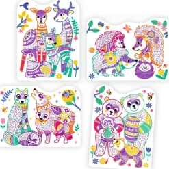 Forest Families Coloring Set