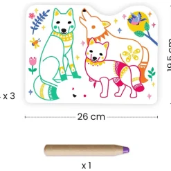 Forest Families Coloring Set