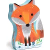 Ginger Little Fox 24 Piece Silhouette Jigsaw Puzzle