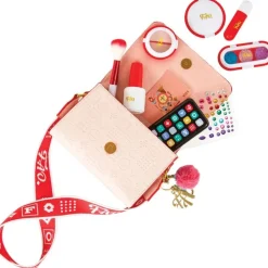 Glamour Go 12 Piece Designer Purse & Accessories - Pink