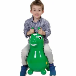 Green Rody Horse Inflatable Bouncer Ride-on