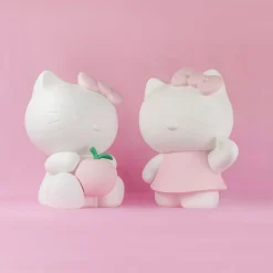 Hello Kitty Figure in Pink Robe - 10.6