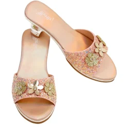 High-Heel Clarisse Slipper (Gold Peach) - Size 8-9