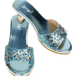 High-Heel Ice Queen Slipper (Blue) - Size 10-11