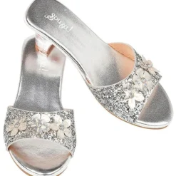 High-Heel Mariona Slipper (Silver) - Size 10-11