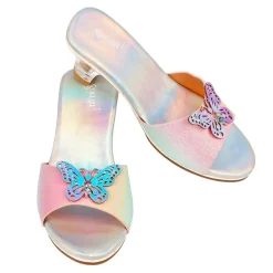 High-Heel Ophelie Slipper (Rainbow Butterfly) - Size 12-13